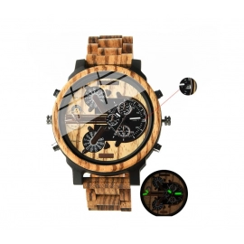 Large Dial Wooden Wristwatches Mens Watch with Free Shipping  Fashion Business Diesel Wood Wrist Watches for Men