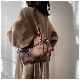 Shoulder Bag for Women Simple Design Crossbody Bag Large Capacity Tote Bag Commuting Bag Fashion 